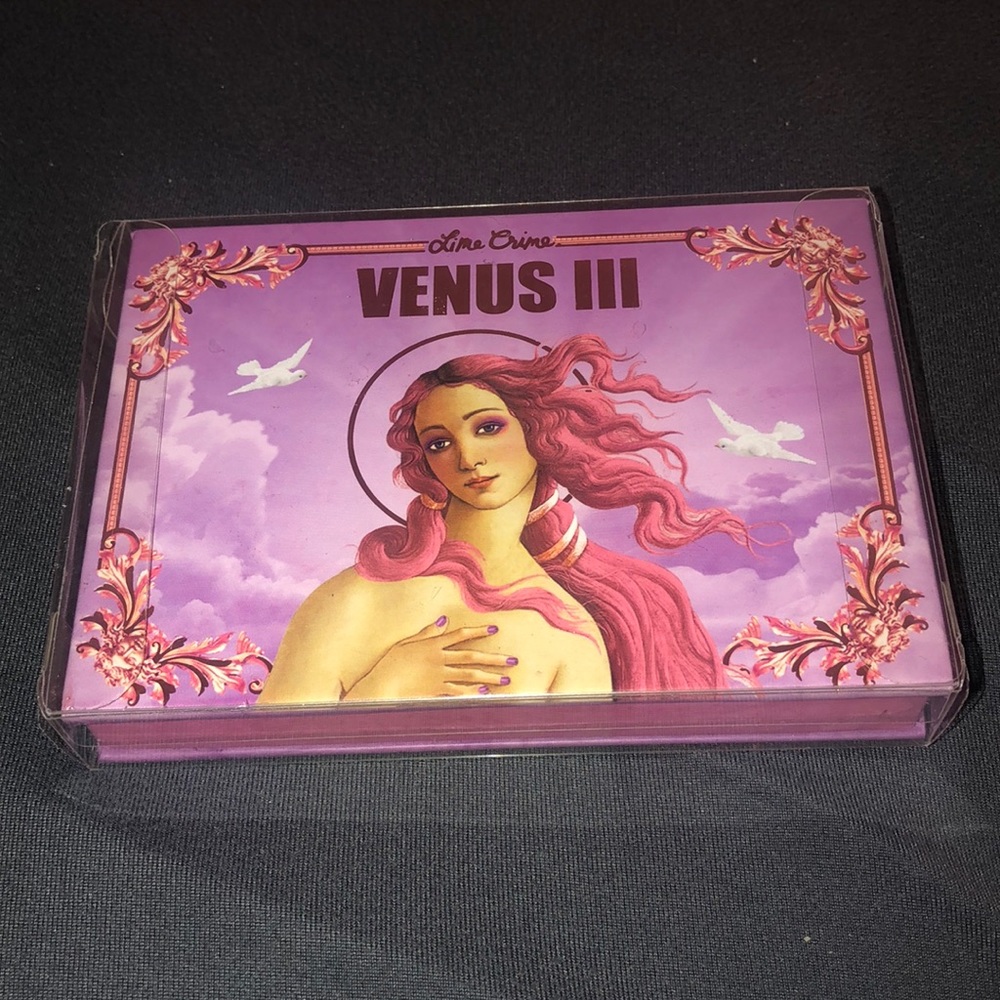 New LimeCrime Venus III (3) eyeshadow palette.